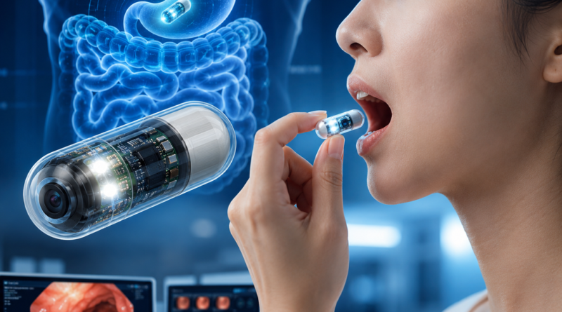 China cria pílula de inteligência artificial acessível que realiza escaneamento estomacal em minutos