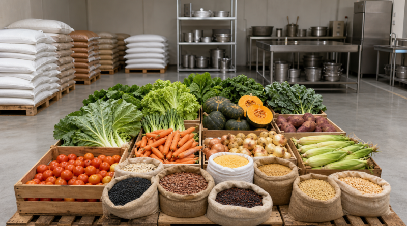 Conab envia 3,9 toneladas de alimentos para evento em Brasília