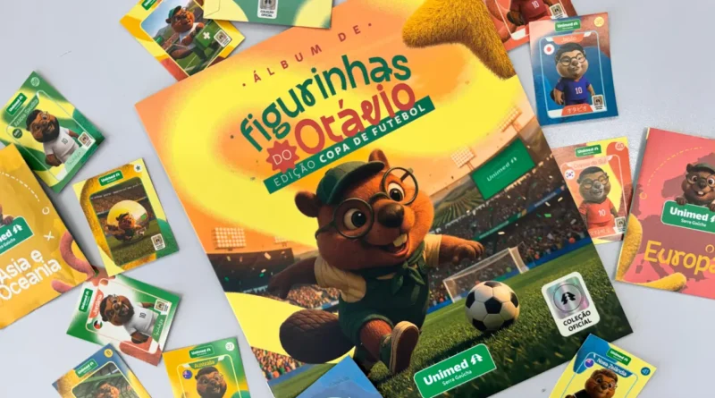 Crianças atendidas pela Unimed Serra Gaúcha recebem álbum de figurinhas