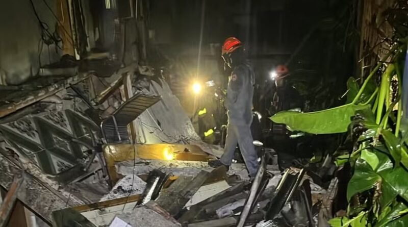 Desabamento na zona leste de São Paulo resulta em uma morte e dois feridos