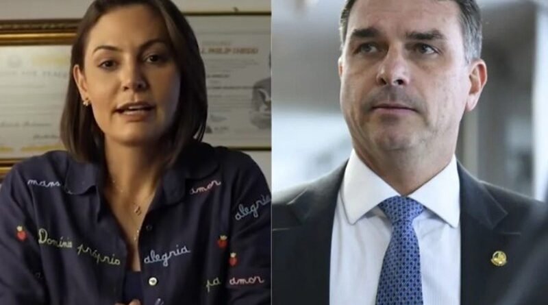 Divergências entre Michelle e Flávio: da humilhação ao apoio de Jair