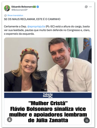 Eduardo propõe ruptura com o Novo após críticas de Zema