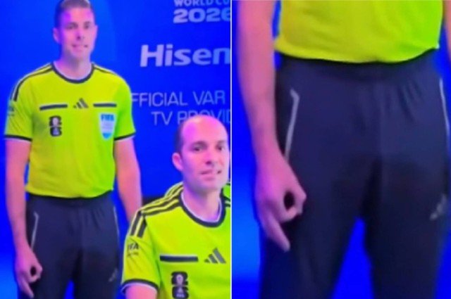 Fifa absolve árbitro acusado de gesto neonazista em transmissão