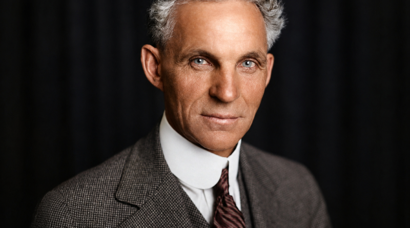 Henry Ford defende a felicidade e o bem-estar de 20 mil funcionários em vez da riqueza de poucos