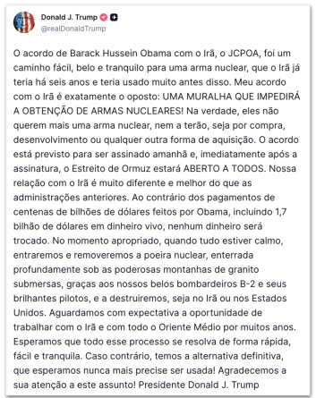 Irã aceita não enriquecer urânio, informa agência