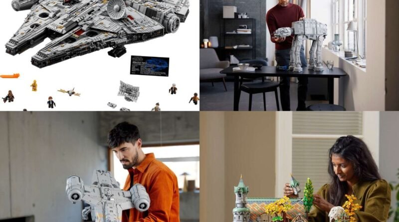 LEGO apresenta sua maior construção inspirada na Sagrada Família, superando nave de Star Wars e Torre Eiffel
