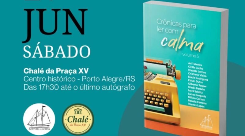 Literatura reúne 13 autores em sessão de autógrafos no Chalé da Praça XV em Porto Alegre