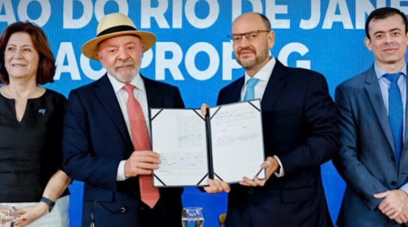 Lula e Rio de Janeiro firmam adesão ao Propag