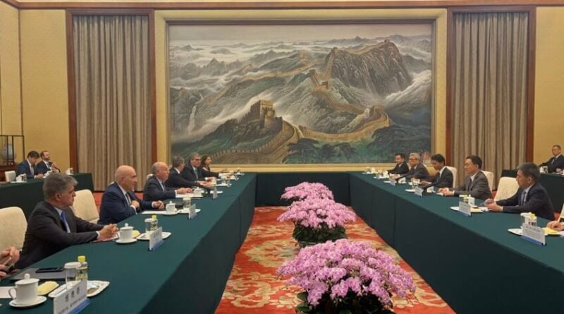 Mauro Vieira se encontra com autoridades chinesas em Pequim