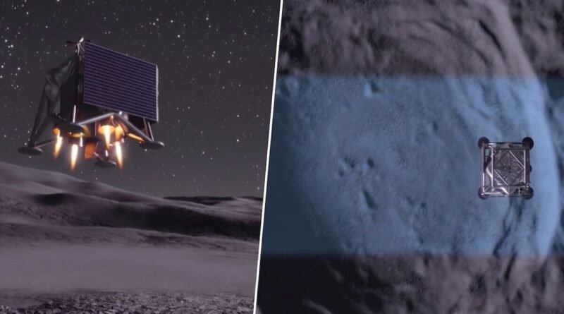 NASA envia quatro drones para explorar o polo sul da Lua, região inexplorada por astronautas