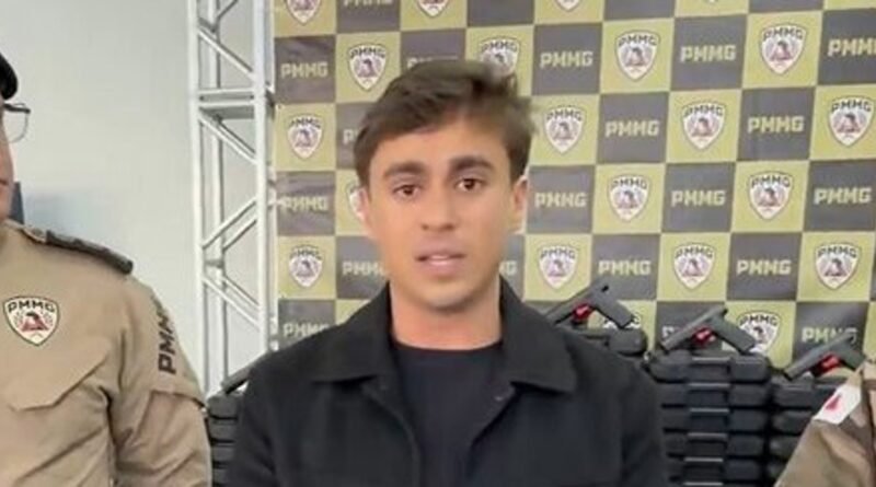 Nikolas propõe emendas à PM com música considerada ofensiva a policiais