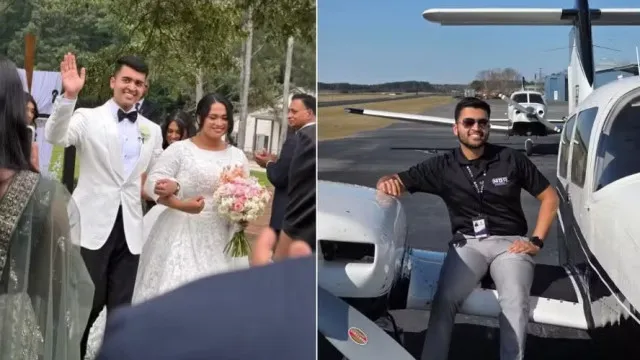 Noivo morre em acidente de helicóptero após celebração de casamento nos EUA