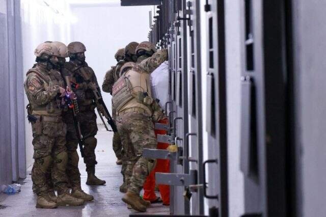 Operação de combate a crimes é realizada na Penitenciária de Alta Segurança de Charqueadas