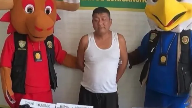 Policiais peruanos se disfarçam de mascotes da Copa para prender traficante