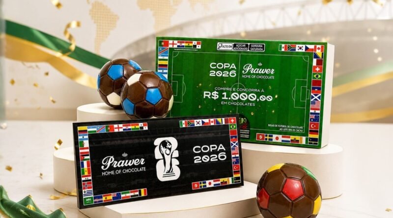 Prawer apresenta chocolate especial para a Copa do Mundo de 2026