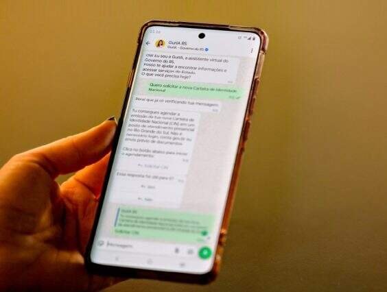 RS disponibiliza solicitação de carteira de identidade e mais nove serviços estaduais pelo WhatsApp