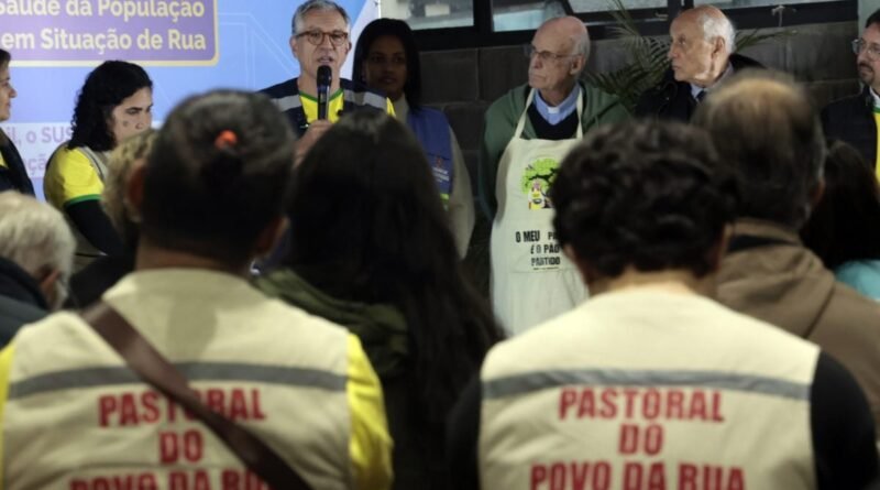 Saúde amplia atendimento a população em situação de rua