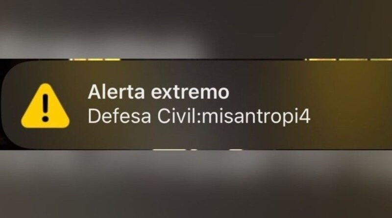 Senador sugere alteração nas regras de segurança para sistema de alertas