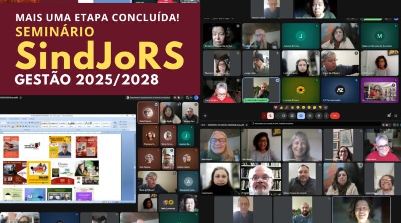 Sindjors estabelece prioridades e forma grupos de trabalho para o segundo semestre