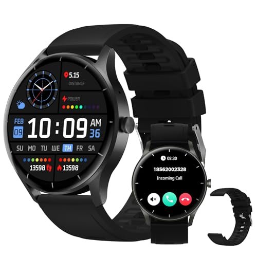 Smartwatch PEJE com Pulseira Extra e Tela HD 1.28