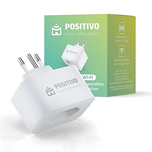 Smart Plug Wi-Fi 10A Positivo Casa Inteligente