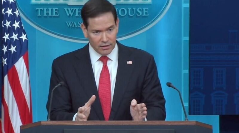 Trump designa Rubio para acompanhar estreia da seleção dos EUA na Copa 2026