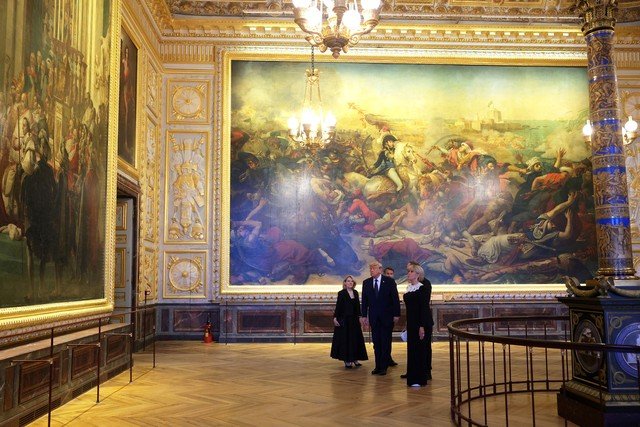 Trump e Macron: Um Jantar de Poder no Palácio de Versalhes com FOTOS Exclusivas