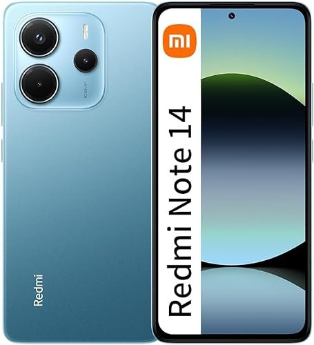 Smartphone Xiaomi Redmi Note 14 Ocean Blue 8GB RAM 256GB ROM
