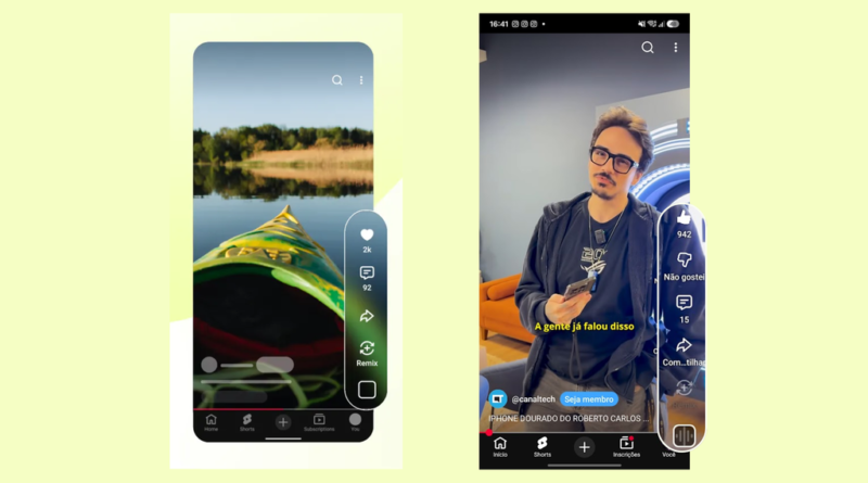 YouTube Shorts incorpora funcionalidades já disponíveis no TikTok há anos