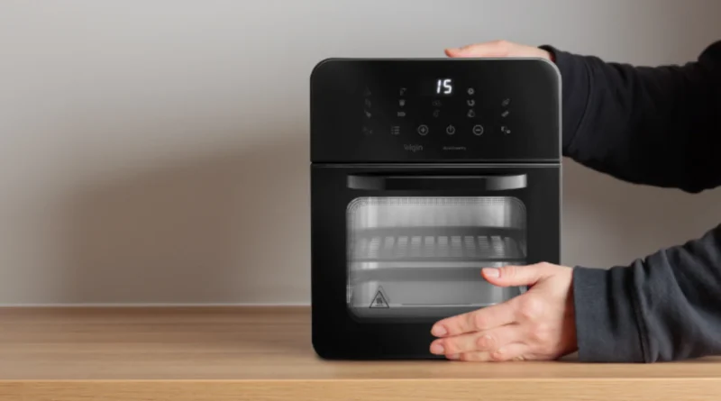 Air fryer 3 em 1 de 10 L tem preço reduzido em promoção parcelada com design impressionante