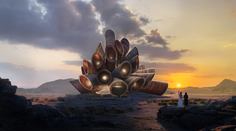 Arábia Saudita anuncia projeto de novo edifício no deserto inspirado em Duna