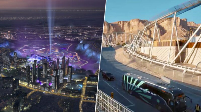 Arábia Saudita planeja transformar a cidade desértica de Qiddiya em nova atração turística