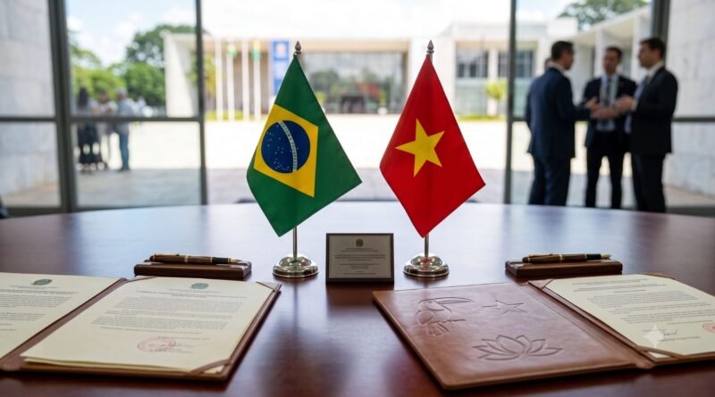 Brasil e Vietnã fortalecem laços comerciais e ampliam cooperação estratégica