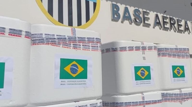 Brasil envia 690 mil doses de vacinas para apoiar a Venezuela