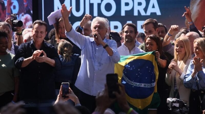 Caiado se compromete a participar de todos os debates e cobra posicionamento dos adversários