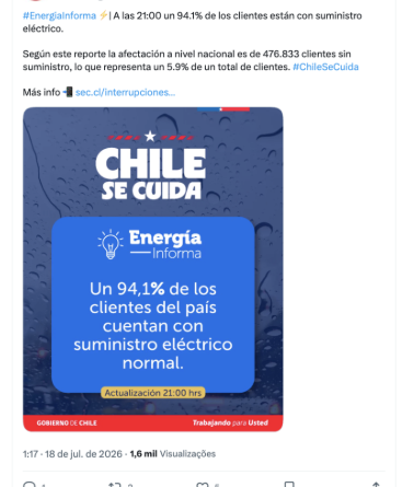 Chuvas no Chile causam mortes e atingem mais de 1.500 residências