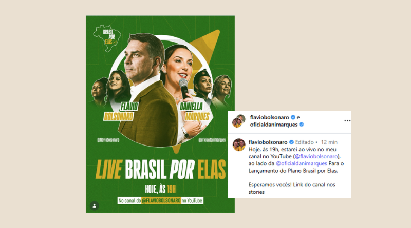 Flávio apresenta Plano Brasil com Elas após crise com Michelle