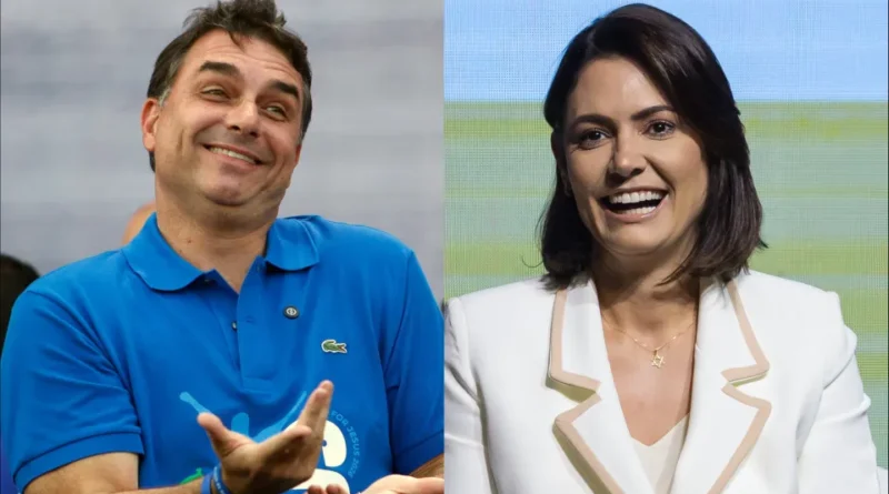Flávio Bolsonaro solicita apoio de Michelle e reitera pedido de desculpas