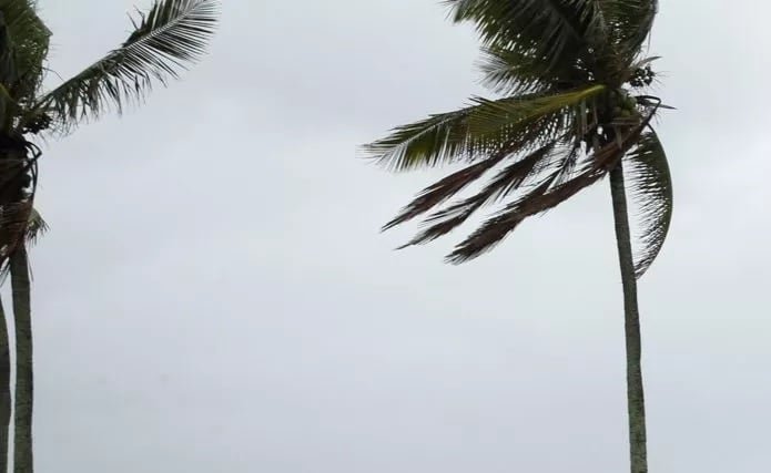 Frente fria provoca tempestades e ventos de até 100 km/h neste sábado