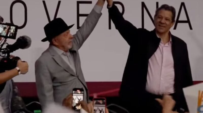Haddad lança candidatura com hino da contracultura "Coração Tranquilo"