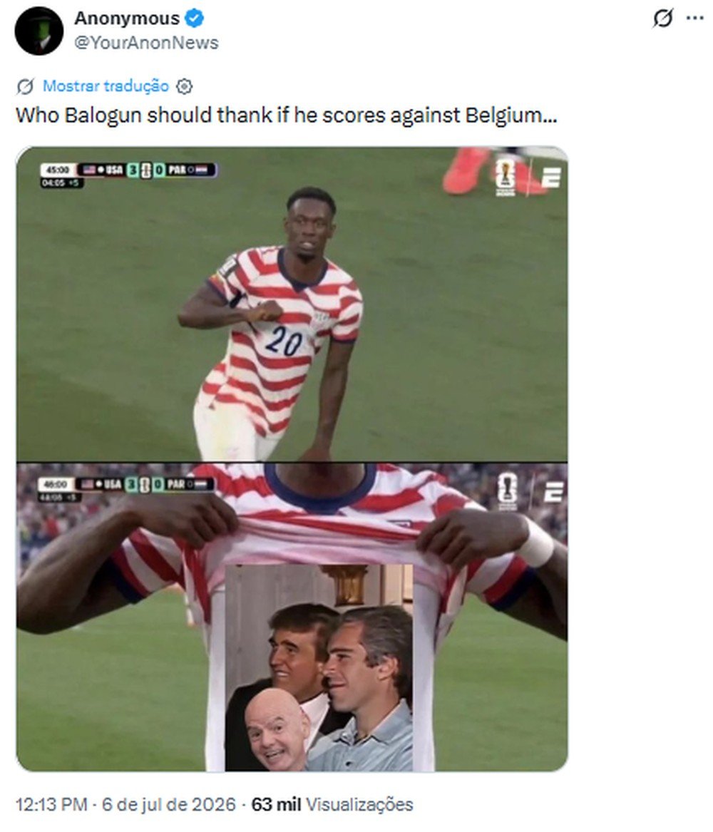 Memes gerados pela intervenção de Trump