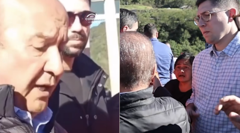 Jorginho Mello se desentende com indígenas durante discussão