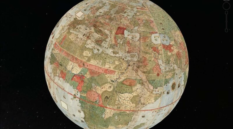 Maior mapa do mundo de 1587 é montado pela primeira vez e revela segredos ocultos por séculos, surpreendendo especialistas