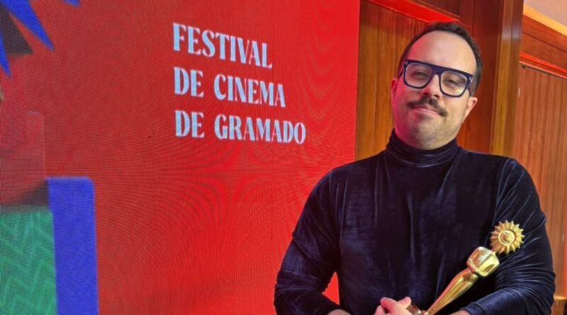Matheus Pannebecker celebra 15 anos do Festival de Cinema de Gramado