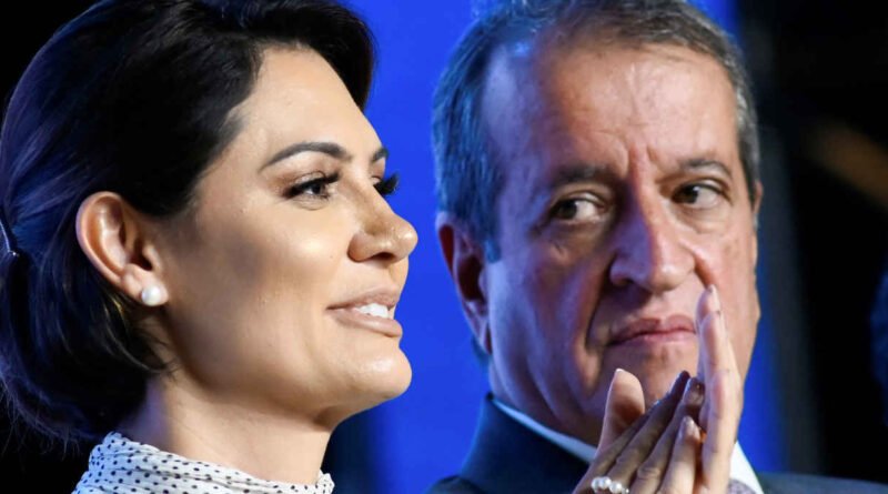 Michelle anunciará decisão sobre candidatura ao Senado com apoio de Bolsonaro até domingo, afirma Valdemar Costa Neto