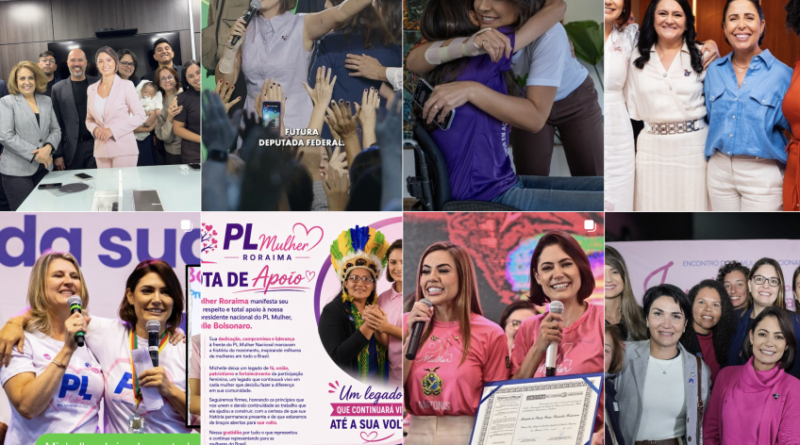 Michelle conta com o apoio de aliadas um dia após sua saída do PL Mulher