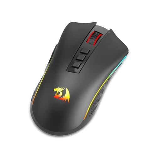 MOUSE GAMER REDRAGON COBRA PRO SEM FIO PRETO M711-PRO