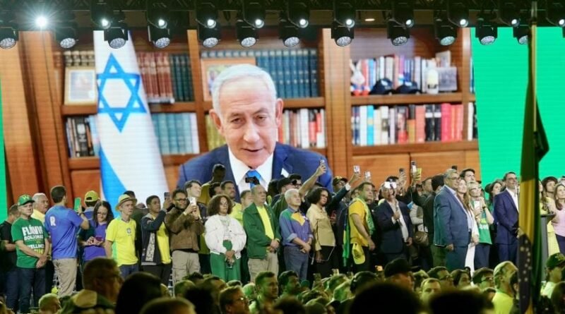 Netanyahu apoia candidatura de Flávio em vídeo enviado