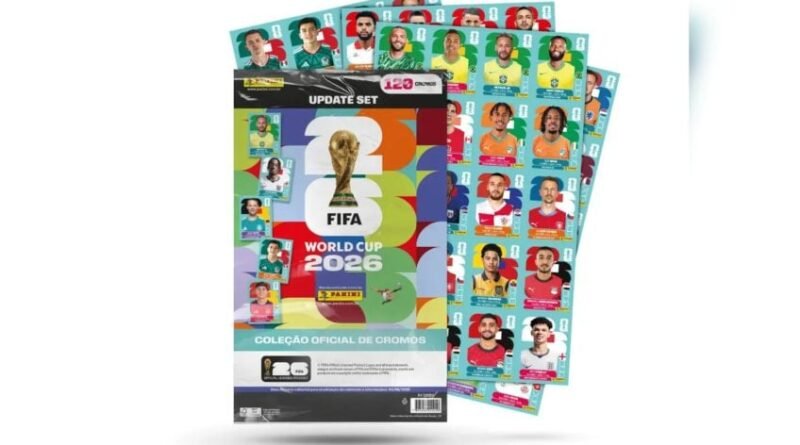 Panini apresenta kit de atualização para álbum da Copa de 2026
