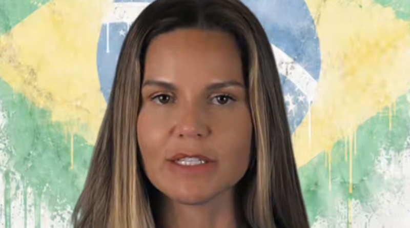 Rebeca, esposa de Alexandre Ramagem, se candidata à Câmara